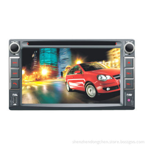 Universal Car DVD Player with 6.2" Digital Touch Screen